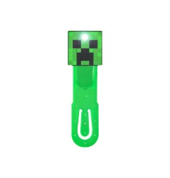 2 Unidades - Lampara minecraft de lectura creeper