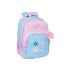 Mochila safta doble con cantoneras adaptable a carro blackfit8 smile 420x320x150 mm