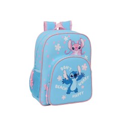 Mochila safta junior adaptable a carro stitch happy 380x320x120 mm