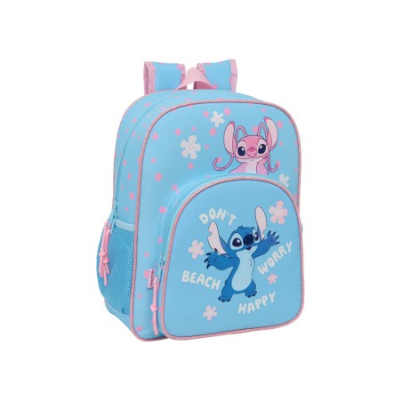 Mochila safta junior adaptable a carro stitch happy 380x320x120 mm