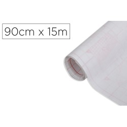 Rollo adhesivo d-c-fix transparente ancho 90 cm largo 15 m