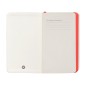 Cuaderno con gomilla antartik notes tapa blanda a6 hojas lisas negro y rojo 100 hojas 80 gr fsc