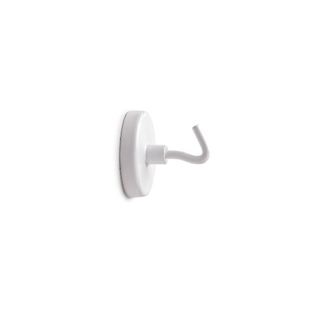 Iman maul de potencia con gancho 36 cm diametro peso max. 6 kg color blanco pack de 5 unidades