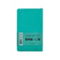 Cuaderno con gomilla antartik notes tapa blanda a6 cuadricula turquesa 100 hojas 80 gr fsc