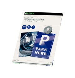 Bolsa de plastificar leitz din a3 250 mc caja de 25 unidades