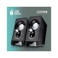 Altavoz ngs sb10 para pc 12w estereo usb entrada jack 3,5 mm color negro Altavoz ngs sb10 para pc 12w estereo usb entrada jack 3,5 mm color negro