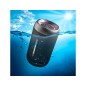 Altavoz ngs roller furia 2 tiny portatil 20w bluetooth luces rgb e impermeabilidad ipx7 color negro