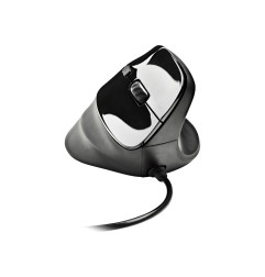 Raton ngs samsara optico 800/1600/2400/3200 dpi ergonomico y silencioso con sensor laser color negro