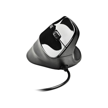 Raton ngs samsara optico 800/1600/2400/3200 dpi ergonomico y silencioso con sensor laser color negro