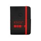 Cuaderno con gomilla antartik notes tapa dura a7 hojas lisas negro y rojo 80 hojas 80 gr fsc Cuaderno con gomilla antartik notes tapa dura a7 hojas lisas negro y rojo 80 hojas 80 gr fsc