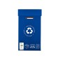 Contenedor papelera reciclaje liderpapel carton reciclado para papel y carton 450x350x650 mm 70 litros azul Contenedor papelera reciclaje liderpapel carton reciclado para papel y carton 450x350x650 mm 70 litros azul