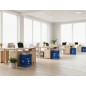 Contenedor papelera reciclaje liderpapel carton reciclado para papel y carton 450x350x650 mm 70 litros azul Contenedor papelera reciclaje liderpapel carton reciclado para papel y carton 450x350x650 mm 70 litros azul