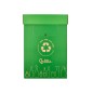 Contenedor papelera reciclaje liderpapel carton reciclado para vidrio 450x350x650 mm 70 litros verde