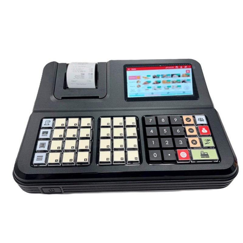 Registradora sam4s zeta a-50 verifactu/ticketbai 15 familias visor led 8 digitos color negro 320x260x113 mm Registradora sam4s zeta a-50 verifactu/ticketbai 15 familias visor led 8 digitos color negro 320x260x113 mm