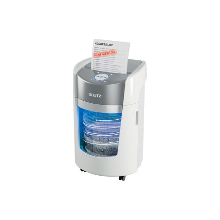 Destructora de documentos leitz optimax 350 small office p5 capacidad corte 8 hojas destruye grapas clips