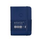 Cuaderno con gomilla antartik notes tapa dura a7 hojas lisas azul marino 80 hojas 80 gr fsc