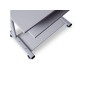 Mesa ordenador rocada rd-9100 sistema bloqueo con ruedas estructura metalica con bandeja teclado extraible Mesa ordenador rocada rd-9100 sistema bloqueo con ruedas estructura metalica con bandeja teclado extraible