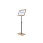 Expositor rocada de suelo serie natural magnetico rotativo 360 altura ajustable din a3 Expositor rocada de suelo serie natural magnetico rotativo 360 altura ajustable din a3