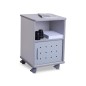 Mesa auxiliar rocada rd-4030 para fotocopiadoras/fax melamina con ruedas y puerta metalica gris 47x49x68 cm Mesa auxiliar rocada rd-4030 para fotocopiadoras/fax melamina con ruedas y puerta metalica gris 47x49x68 cm