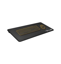 Soporte de escritorio the g-lab para portatil con almohadilla 750x350x40 mm