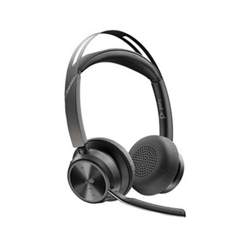 Auriculares poly voyager focus 2 usb-c-c teams + adaptador usb-c/a