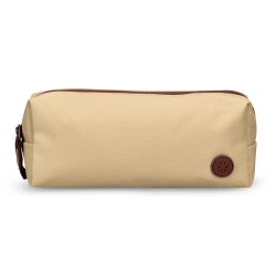 Estuche portatodo antartik basic pack 1 compartimento beige compañero mochila 80x55x210 mm