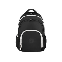 Mochila antartik fusion flex multibolsillo negro 19l 450x180x300 mm