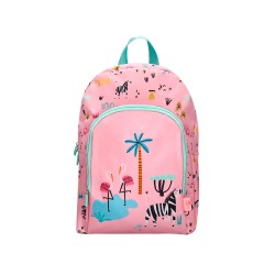 Mochila escolar liderpapel safari infantil rosa cebra 330x110x250