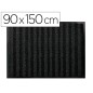 Alfombra para suelo q-connect premium para interiores antideslizante fibra polipropileno y fieltro gris 90x150 cm Alfombra para suelo q-connect premium para interiores antideslizante fibra polipropileno y fieltro gris 90x150 cm