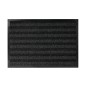 Alfombra para suelo q-connect premium para interiores antideslizante fibra polipropileno y fieltro gris 90x60 cm Alfombra para suelo q-connect premium para interiores antideslizante fibra polipropileno y fieltro gris 90x60 cm