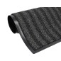 Alfombra para suelo q-connect premium para interiores antideslizante fibra polipropileno y fieltro gris 60x40 cm Alfombra para suelo q-connect premium para interiores antideslizante fibra polipropileno y fieltro gris 60x40 cm