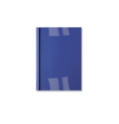 Carpeta termica ibileather gbc 1,5 mm color azul caja de 100 unidades