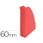 Revistero leitz recycle plastico lomo 60 mm rojo 78x308x278 mm