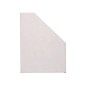 Revistero liderpapel ecouse carton 100% reciclado color blanco 256x100x335 mm
