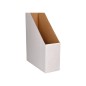Revistero liderpapel ecouse carton 100% reciclado color blanco 256x100x335 mm