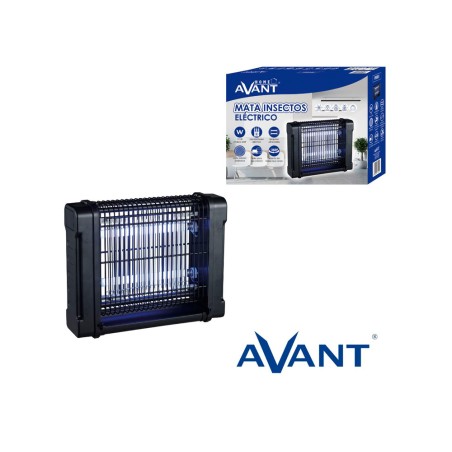 Mata insectos electrico avant 12w 2 tubos luz ultravioleta 260x90x320 mm