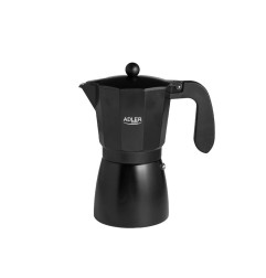 Cafetera italiana adler espresso 6 tazas 300ml valido para vitroceramica cocina electrica y fuego