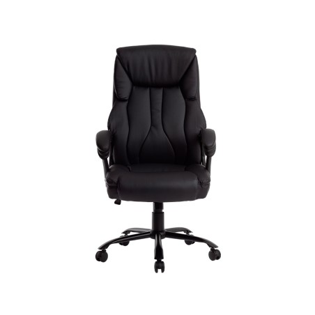 Silla q-connect direccion bolz ano simil piel base metalica alt max 1260 anc 650 prof 730 mm ruedas premium color negro