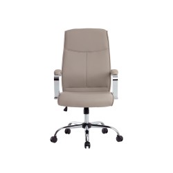 Silla q-connect direccion mode na simil piel base metalica alt max 1220 anc 510 prof 490 mm ruedas premium color gris