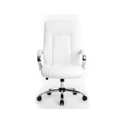 Silla q-connect direccion vero na simil piel base metalica alt max 1210 anc 650 prof 730 mm ruedas premium color blanco