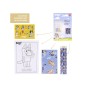 Set de papeleria coloreable bluey