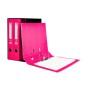 Modulo liderpapel 3 archivadores folio 2 anillas mecanismo de palanca 52mm rosa