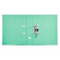 Modulo liderpapel 3 archivadores folio 2 anillas mecanismo de palanca 52mm verde pastel