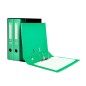 Modulo liderpapel 3 archivadores folio 2 anillas mecanismo de palanca 52mm verde pastel