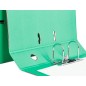 Modulo liderpapel 3 archivadores folio 2 anillas mecanismo de palanca 52mm verde pastel