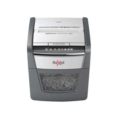Destructora de documentos rexel optimum auto +45x eu capacidad corte 45 h p4 destruye grapas clips y