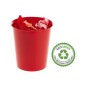Papelera plastico archivo 2000 ecogreen 100% reciclada 18 litros color rojo 290x310 Papelera plastico archivo 2000 ecogreen 100% reciclada 18 litros color rojo 290x310