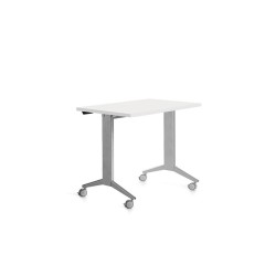 Mesa rocada 2000fd04 con tablero abatible color gris/blanco 120x60 cm
