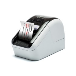 Impresora de etiquetas brother ql820nwbc termica bicolor velocidad 176 mm/s ancho maximo 6,2 cm usb 2.0