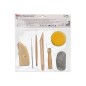 Instrumentos de modelar liderpapel pack 8 herramientas surtidas certificado fsc